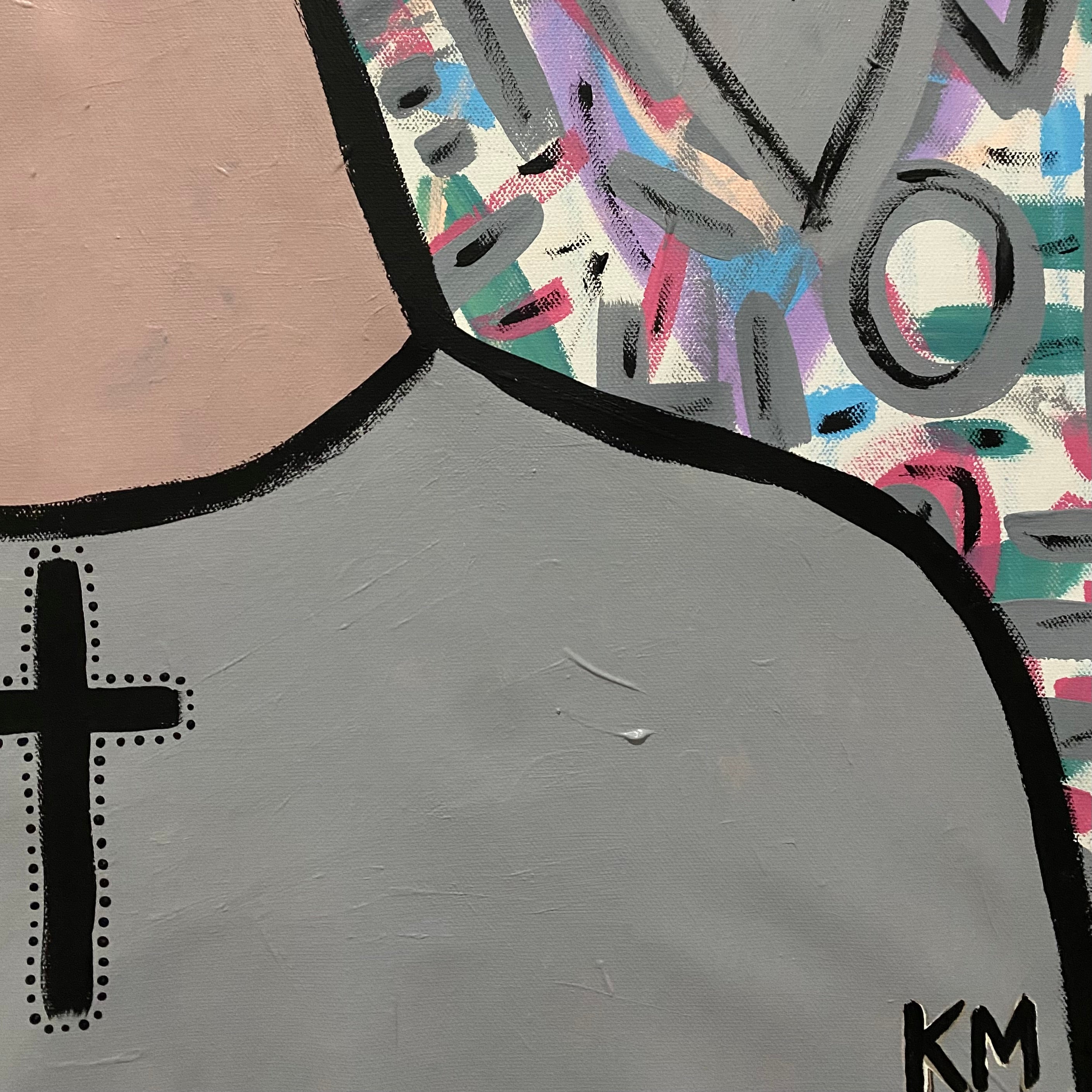 “Drama Free” - 1 of 1 Painting