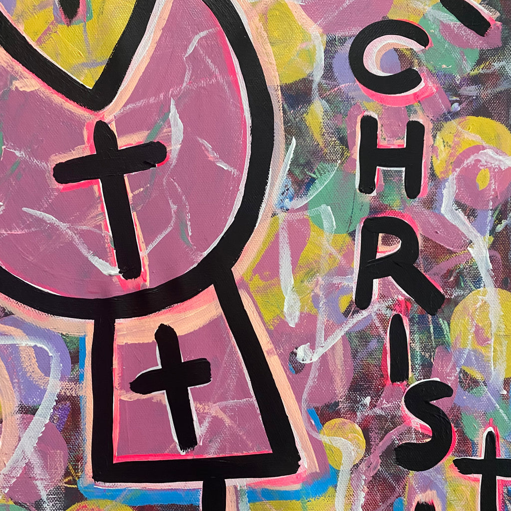 “Jesus, I Love You” - 1 of 1 Painting