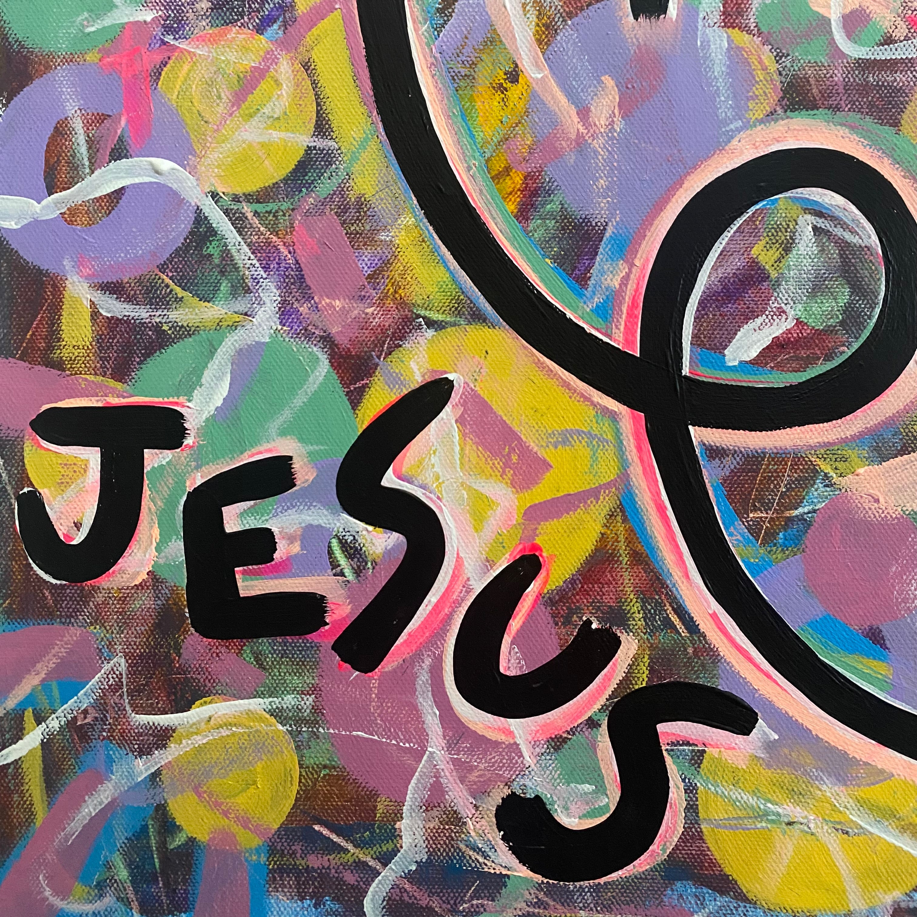“Jesus, I Love You” - 1 of 1 Painting
