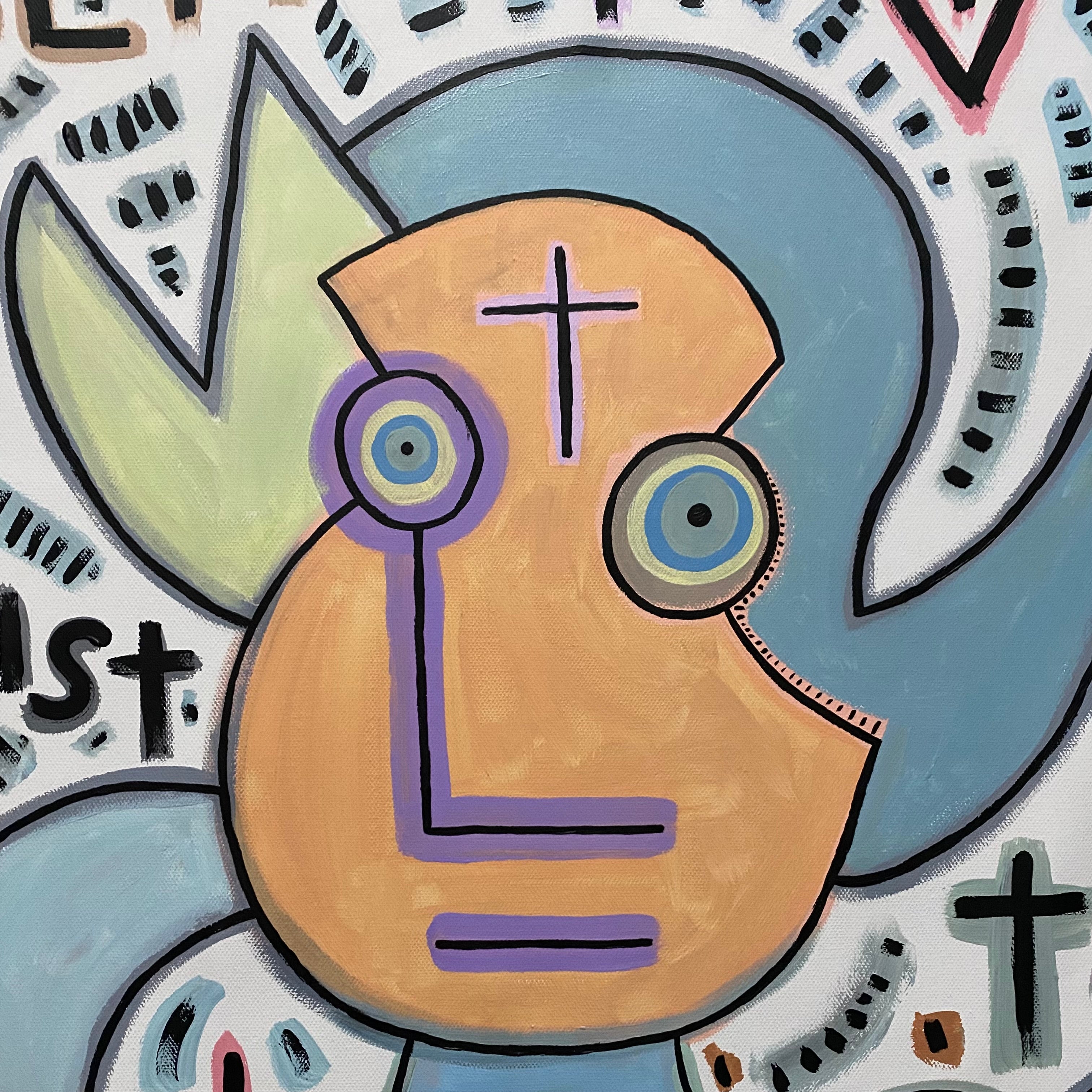 “Victory in Christ” - 1 of 1 Painting