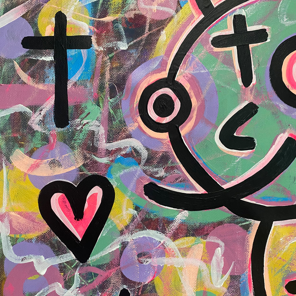 “Jesus, I Love You” - 1 of 1 Painting