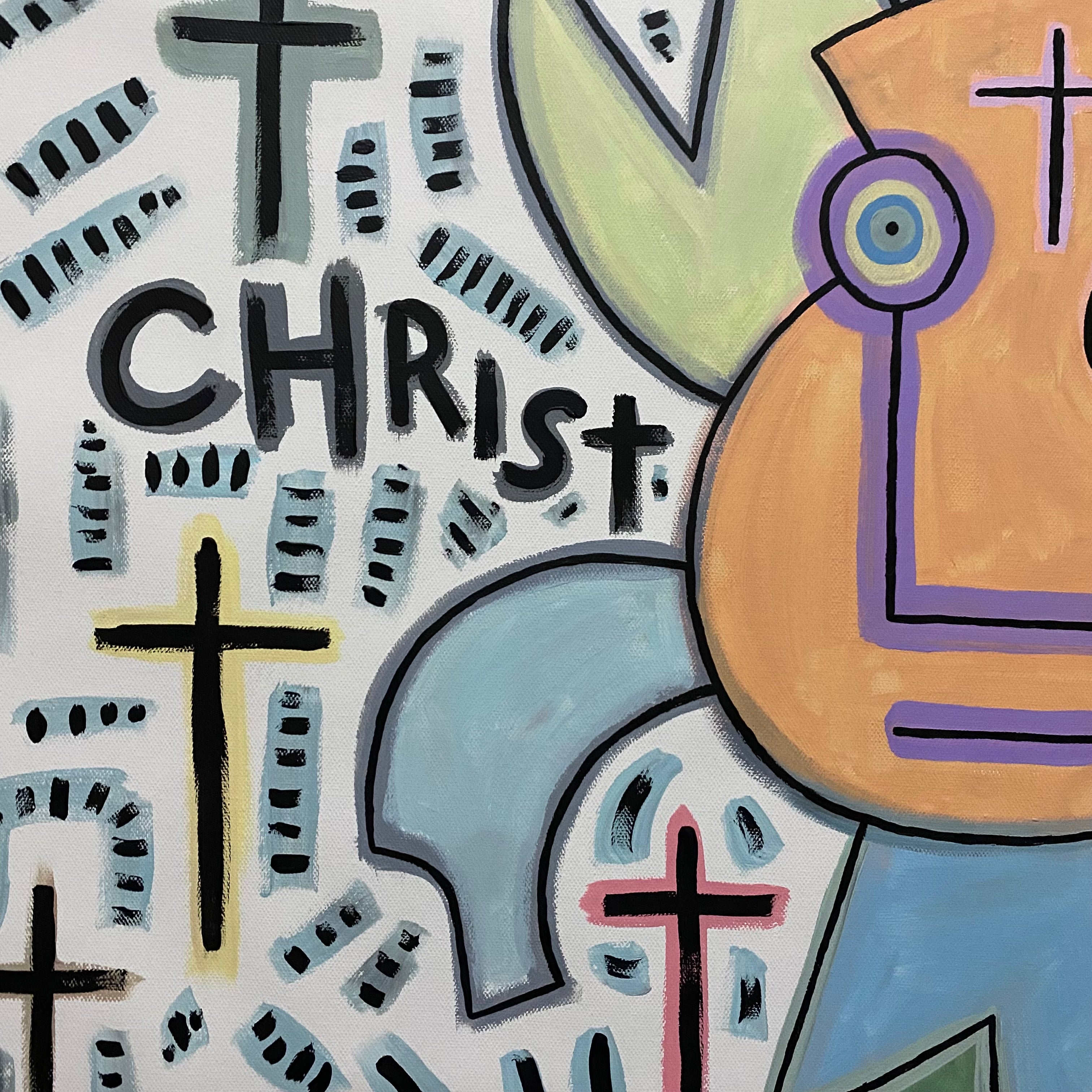 “Victory in Christ” - 1 of 1 Painting