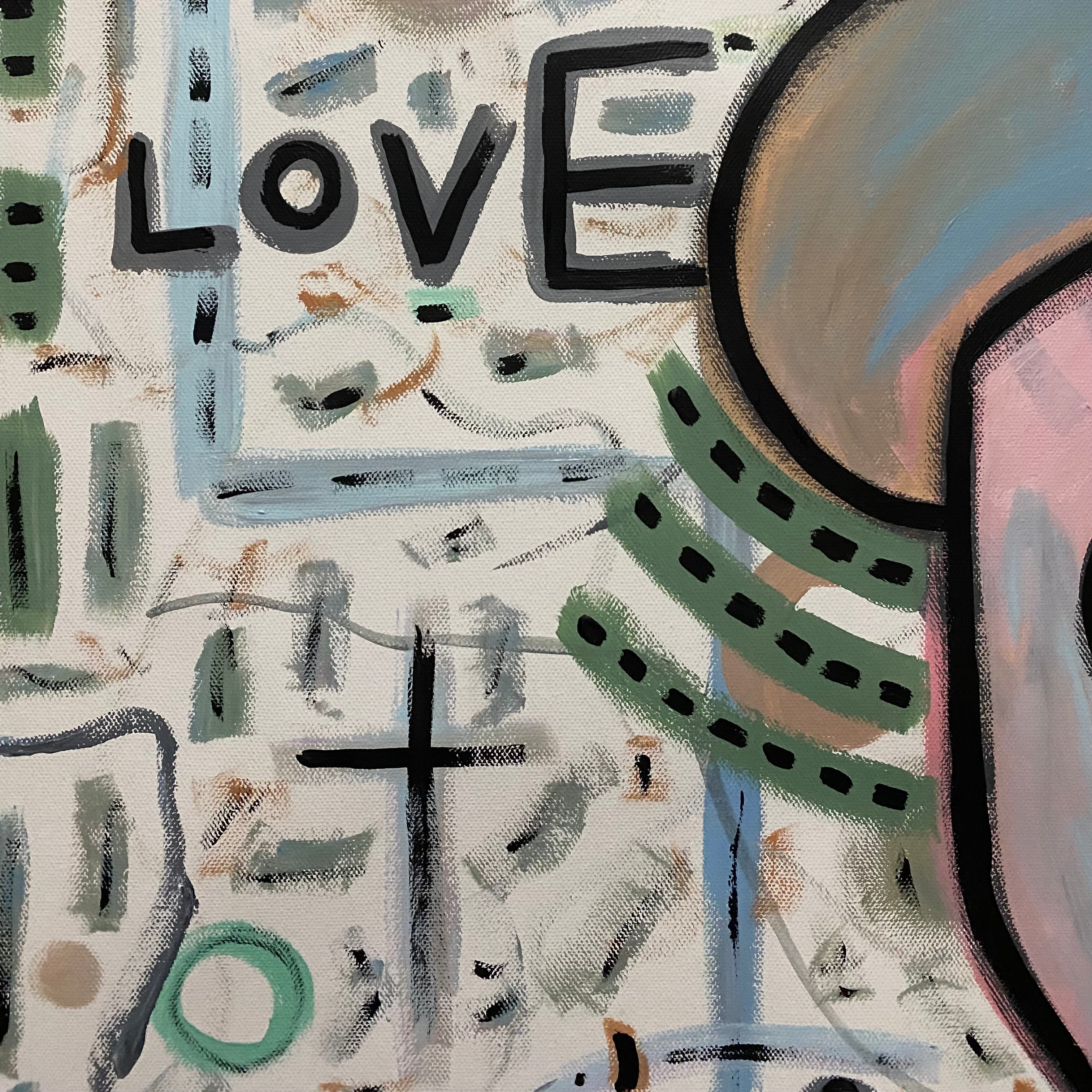 “God’s Will, Yes” - 1 of 1 Painting