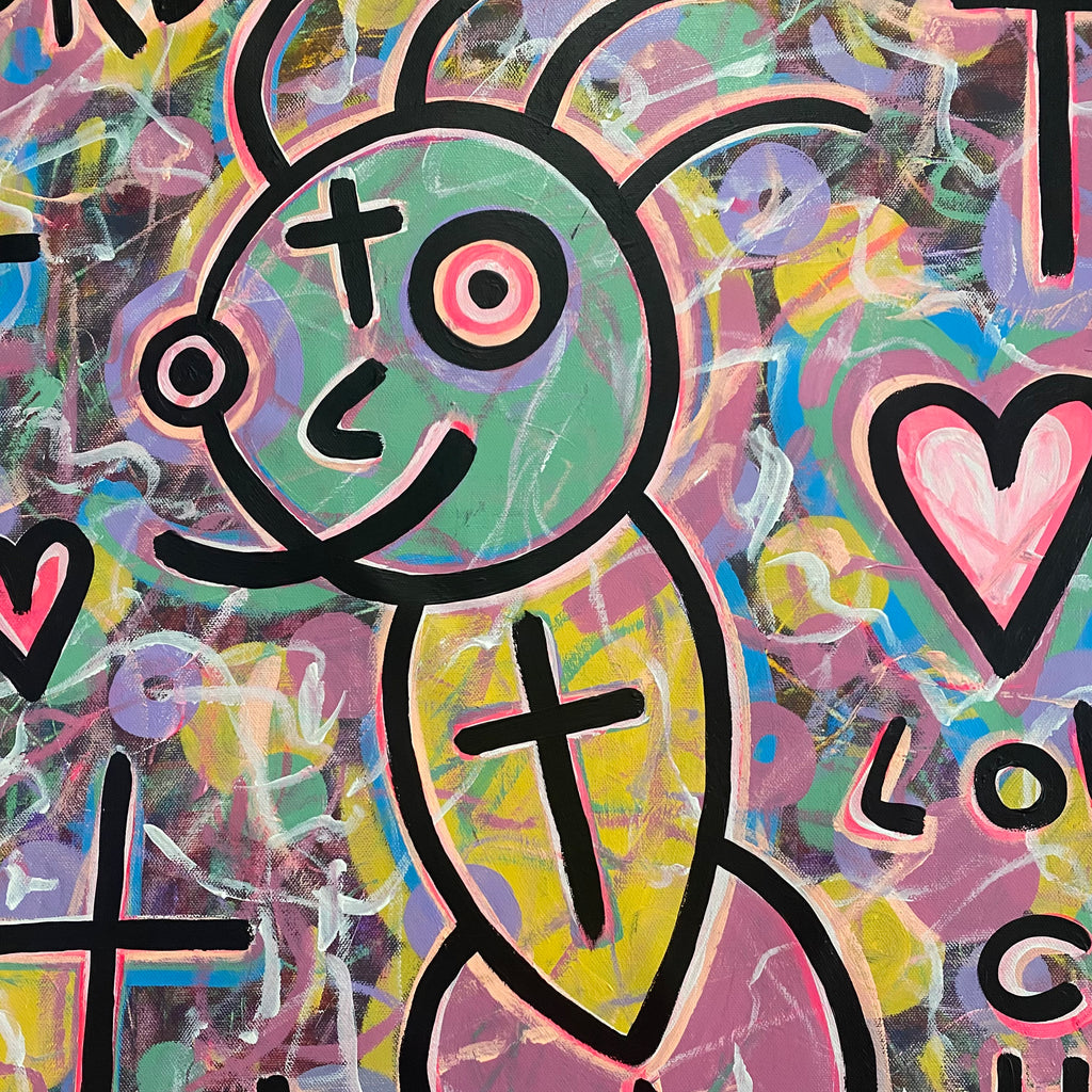 “Jesus, I Love You” - 1 of 1 Painting