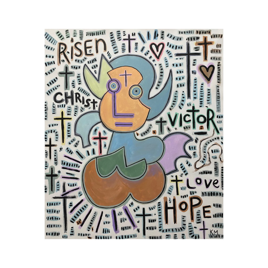 “Victory in Christ” - 1 of 1 Painting