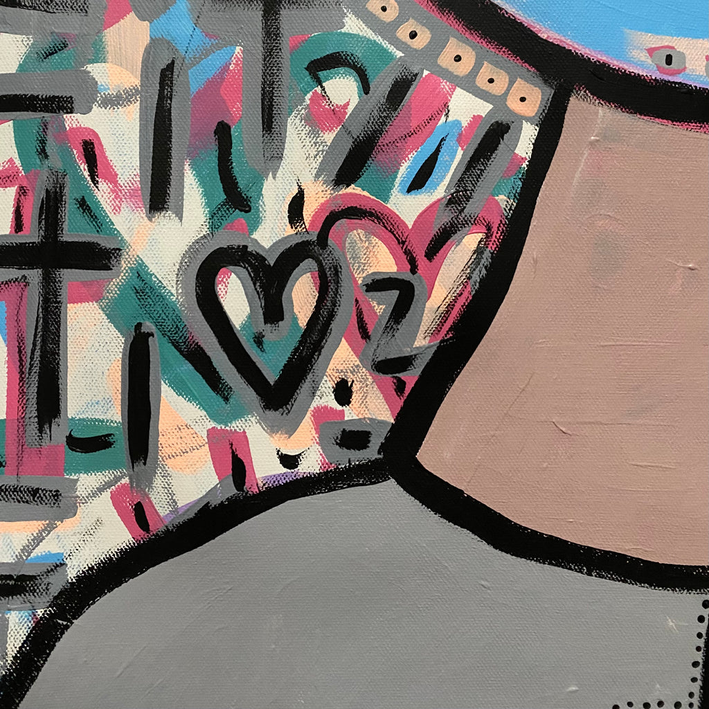 “Drama Free” - 1 of 1 Painting