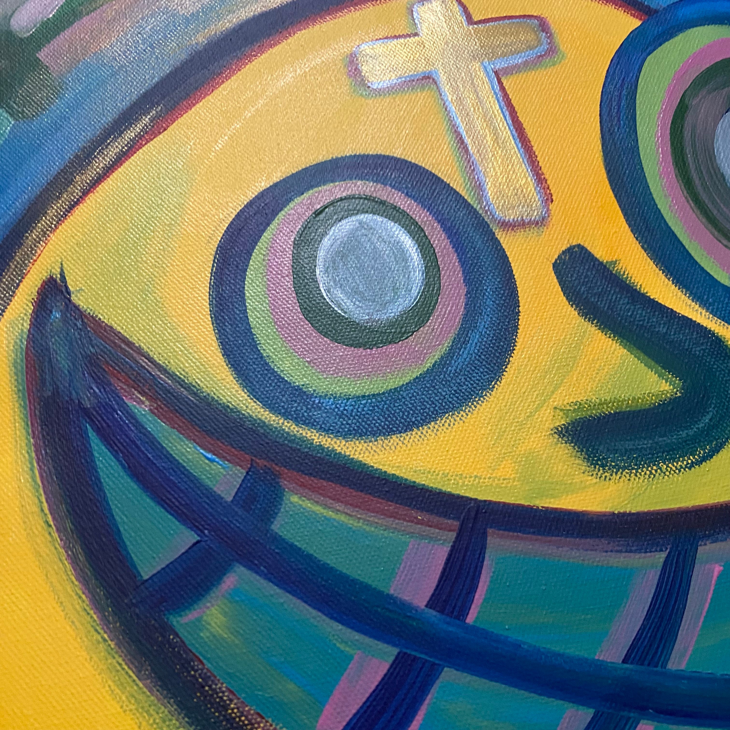 “Christ’s Conquering Abilities” - 1 of 1 Painting