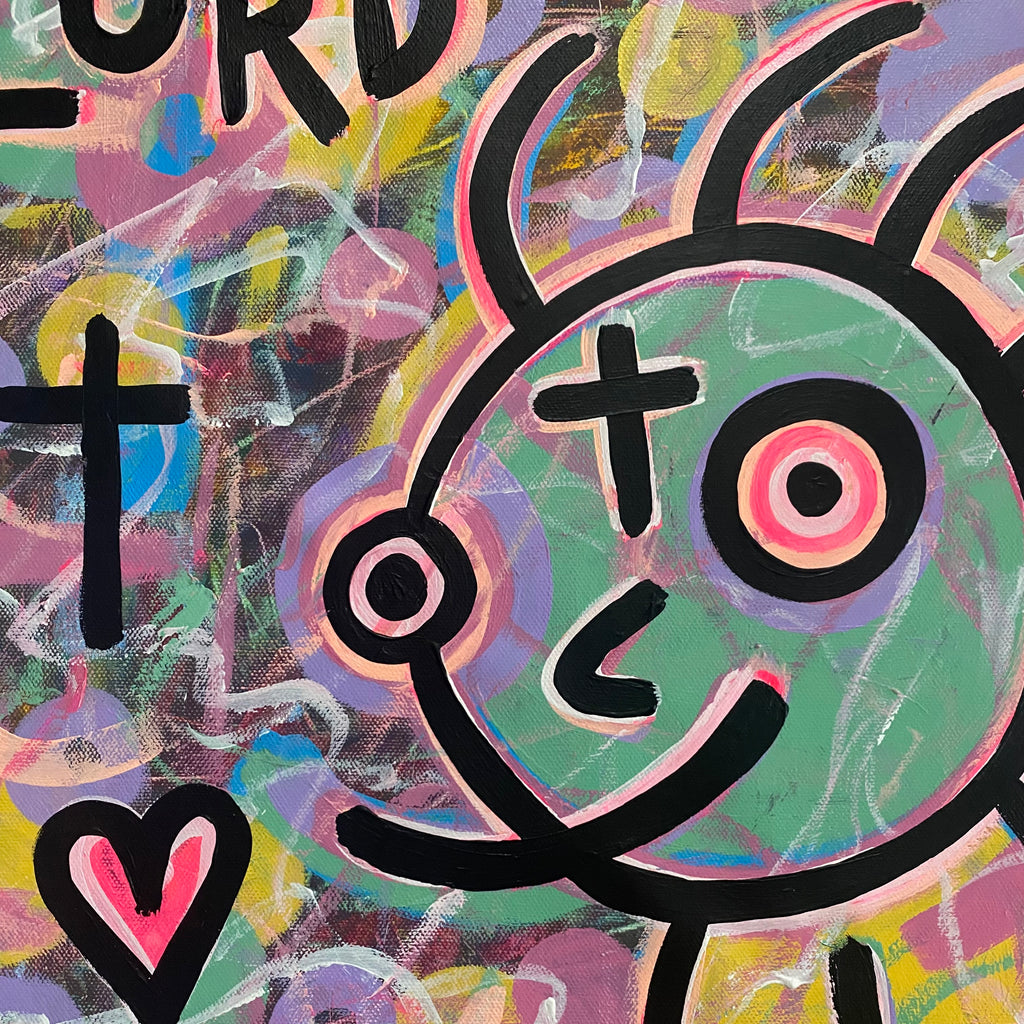 “Jesus, I Love You” - 1 of 1 Painting