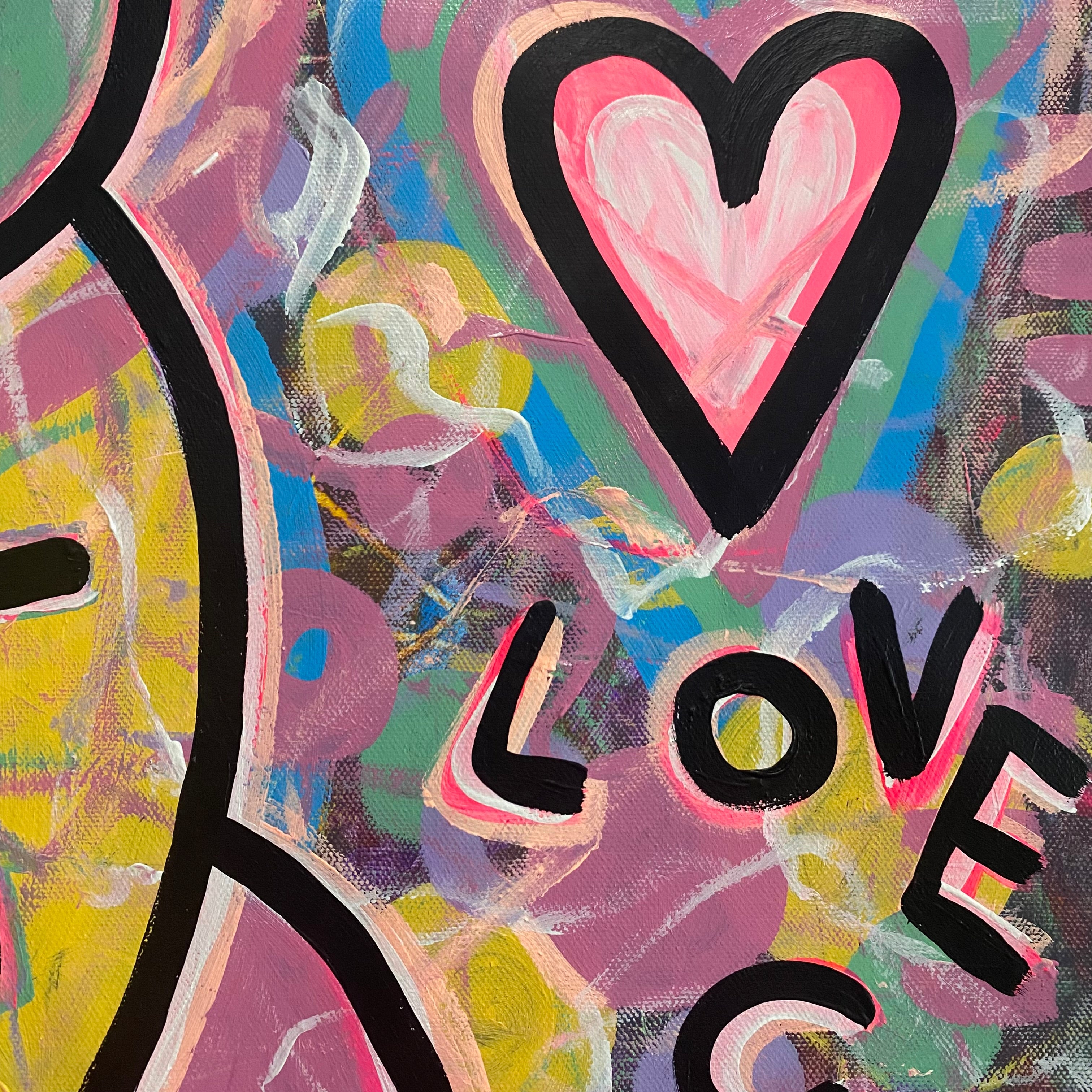 “Jesus, I Love You” - 1 of 1 Painting