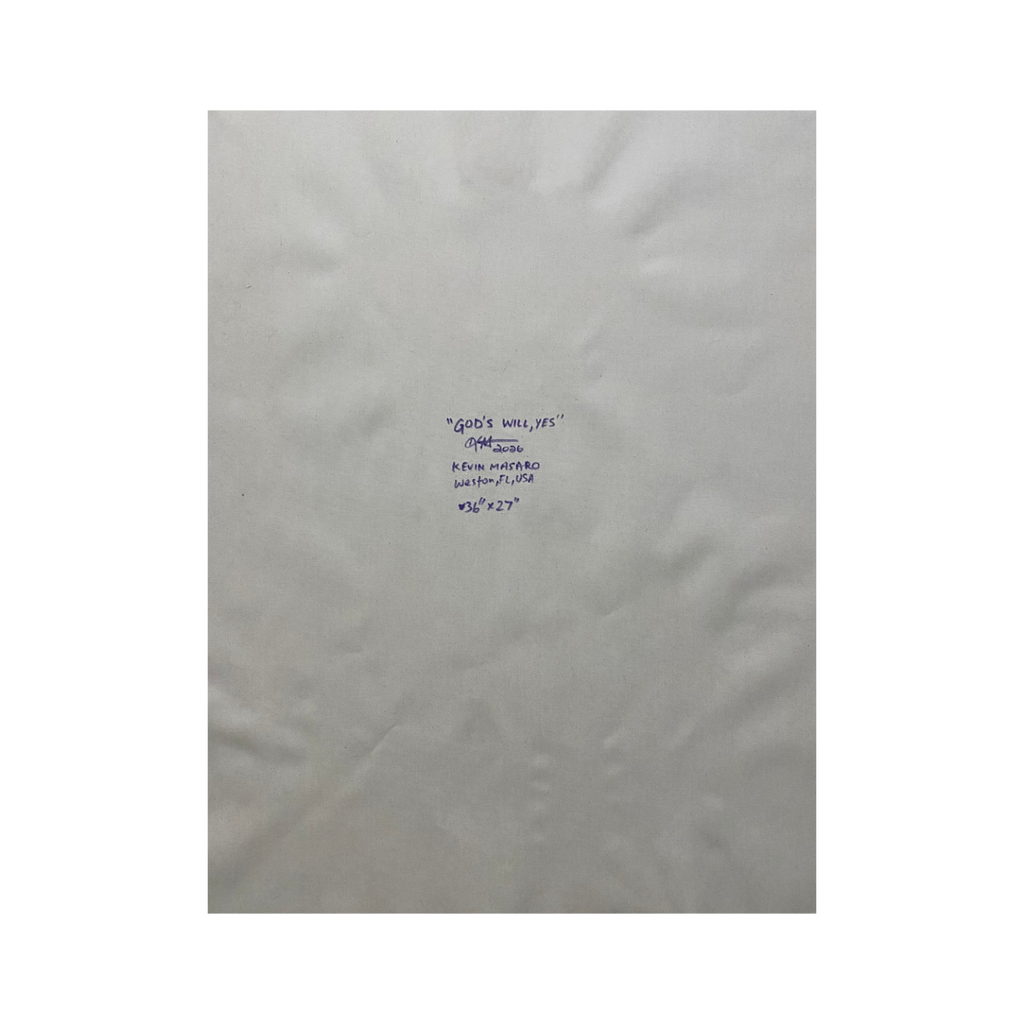 “God’s Will, Yes” - 1 of 1 Painting