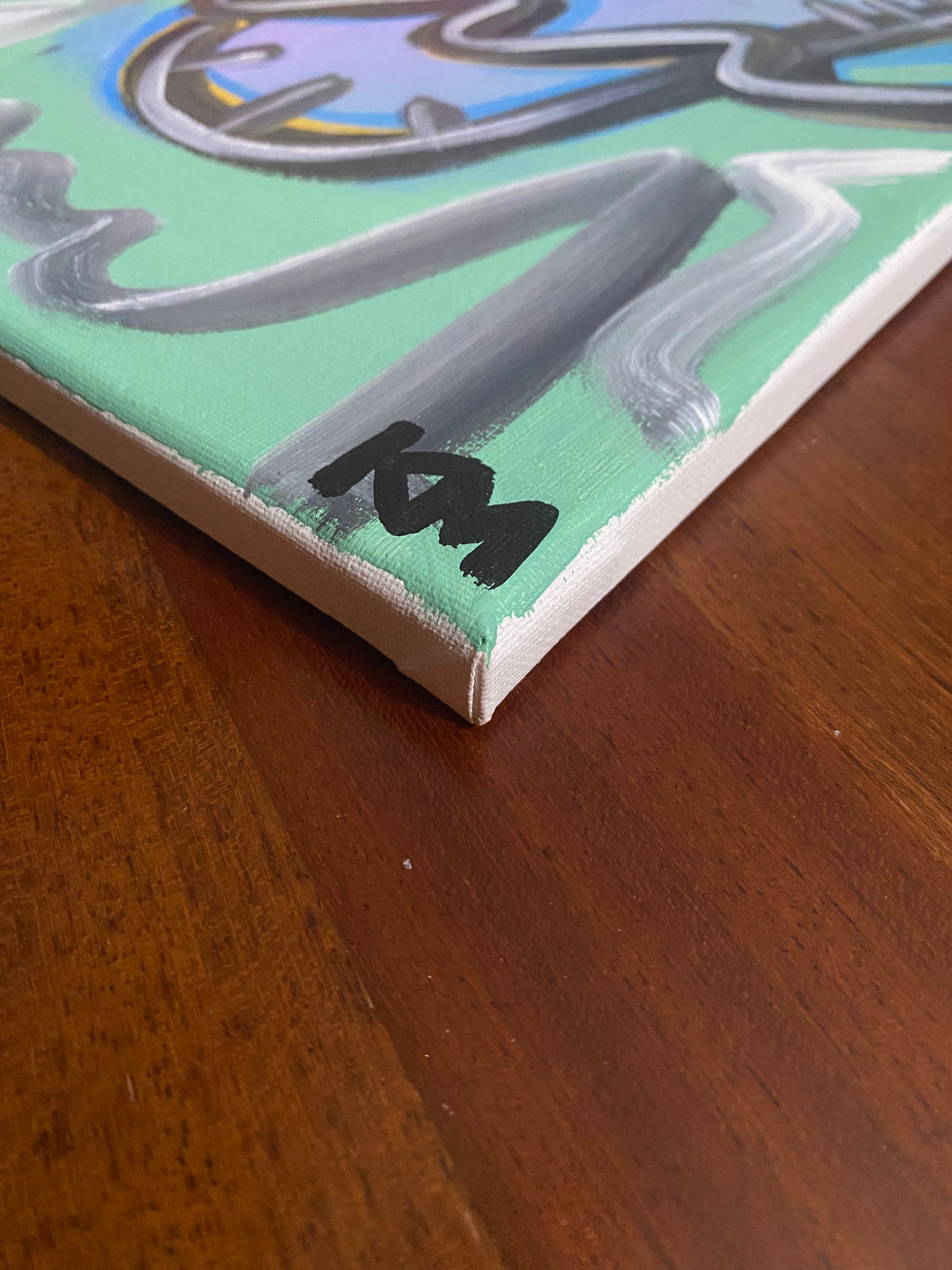 “Trying To Be Okay” - 1 of 1 Painting