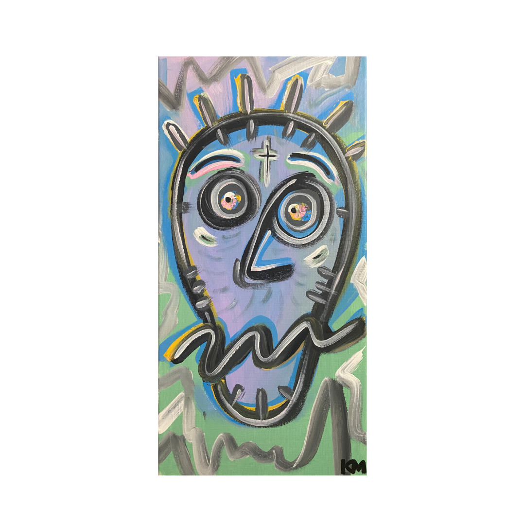 “Trying To Be Okay” - 1 of 1 Painting