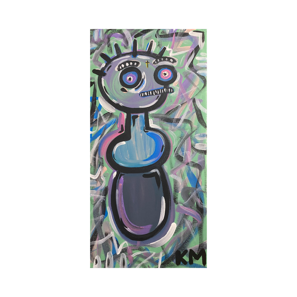 “A Boy’s Gift” - 1 of 1 Painting