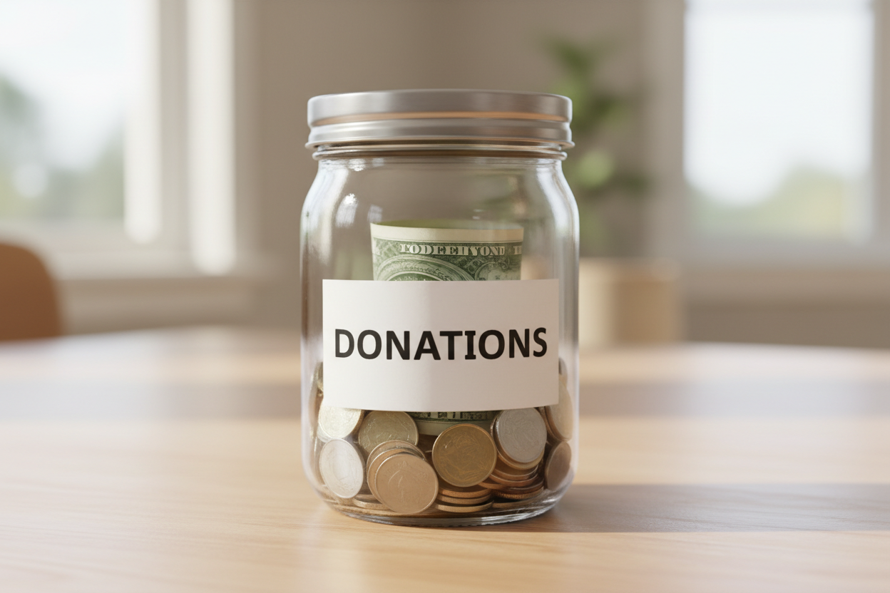 donation jar
